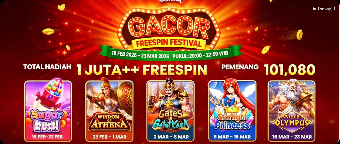Login bulantogel Sekarang Bonus Melimpah